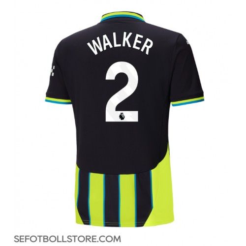 Manchester City Kyle Walker #2 Replika Bortatröja 2024-25 Kortärmad